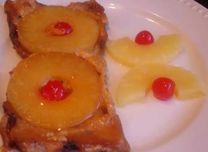 French Toast with Pineapple A La Carte